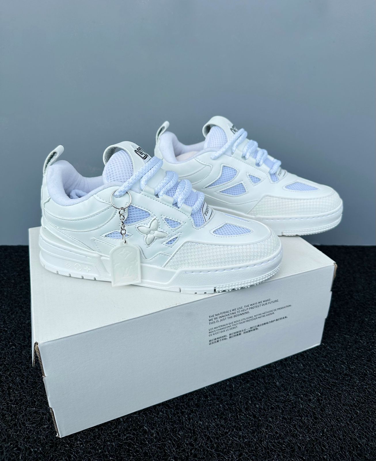 Gray helmet for bikers